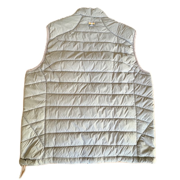 Johnnie-O vest Straits Quilted zip front Large gray - Picture 11 of 14